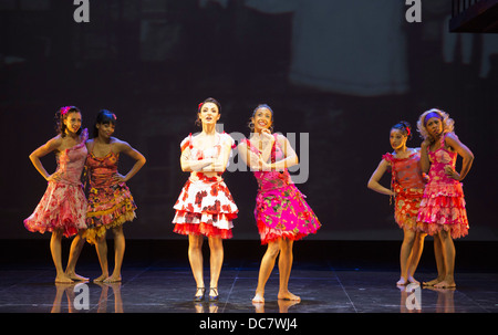 Das musical "West Side Story" kehrt nach Sadler es Wells Theatre, London Stockfoto