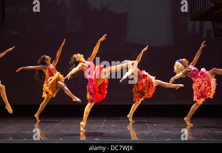 Das musical "West Side Story" kehrt nach Sadler es Wells Theatre, London Stockfoto