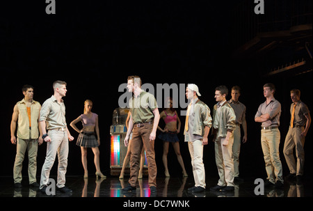 Das musical "West Side Story" kehrt nach Sadler es Wells Theatre, London Stockfoto