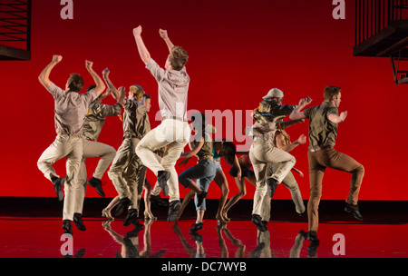 Das musical "West Side Story" kehrt nach Sadler es Wells Theatre, London Stockfoto