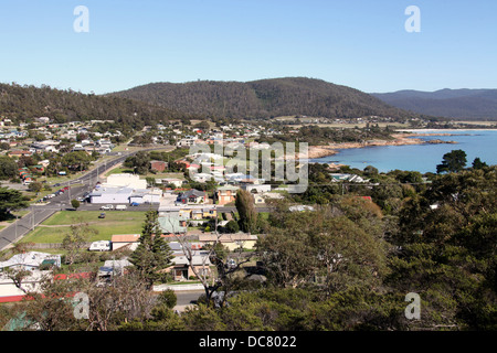 Bicheno an der Ost Küste von Tasmanien Stockfoto