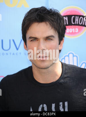 Universal City, Kalifornien, USA. 11. August 2013. Ian Somerhalder kommt für den 2013 Teen Choice Awards auf der Gibson Ampitheater. Bildnachweis: Lisa O'Connor/ZUMAPRESS.com/Alamy Live-Nachrichten Stockfoto
