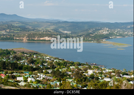 Lagune von Knysna, Westkap, Südafrika Stockfoto