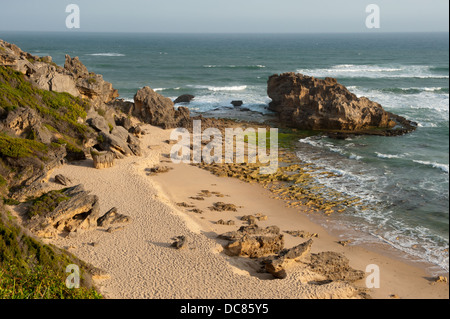 Castle Rock, Brenton on Sea in der Nähe von Knysna, Westkap, Südafrika Stockfoto