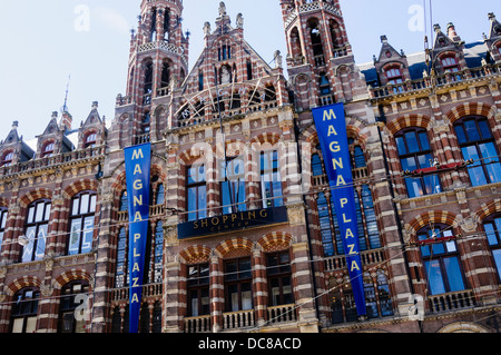 Magna Plaza Shopping centre in Amsterdam Stockfoto