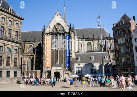 Nuewekerk in Dam Square, Amsterdam Stockfoto