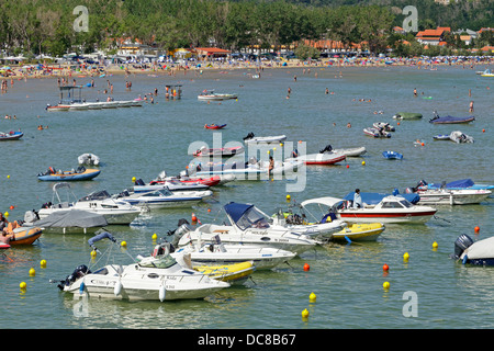 Strand, Lopar, Insel Rab, Kvarner Bucht, Kroatien Stockfoto