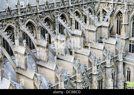 Römisch-katholische Kathedrale St. John (Sint-Janskathedraal), 's-Hertogenbosch, Nordbrabant im Miniaturpark Madurodam, Den Haag, Niederlande Stockfoto