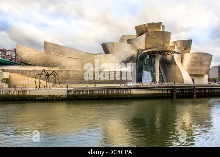 Guggenheim Museum Bilbao Spanien Stockfoto