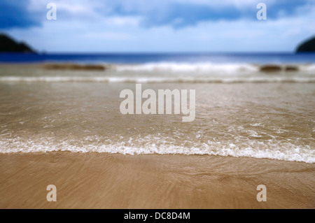 Maracas Beach in Trinidad und Tobago - mit selektiven Fokus Stockfoto