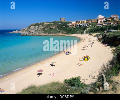 Santa Teresa Gallura Beach, Costa Smeralda, Sardinien, Italien Stockfoto