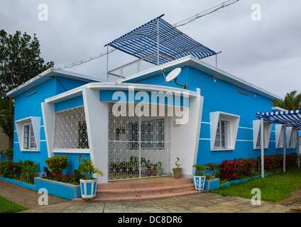 Alte portugiesische Kolonialvilla, Inhambane, Mosambik Stockfoto