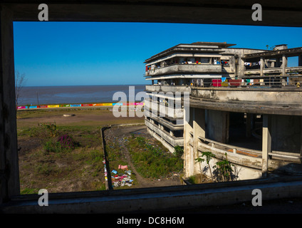 Grande Hotel Slum, Beira, Mosambik Stockfoto