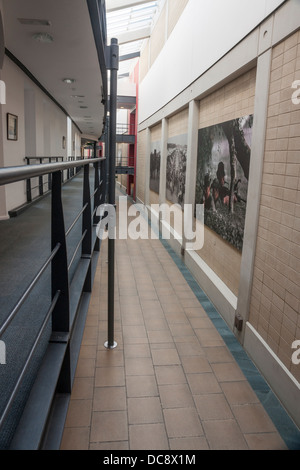 Shrivenham, Großbritannien. Die Schlafsäle im Vereinigten Königreich Verteidigungsakademie Stockfoto