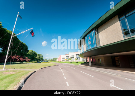 Shrivenham, Vereinigtes Königreich. Das Gebäude der Verteidigungsakademie und die gemeinsamen Services Command and Staff College. Stockfoto