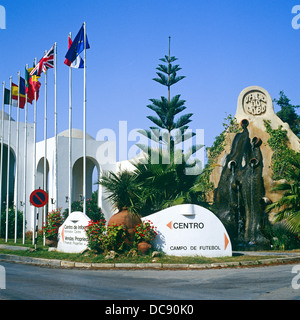 Der Eingang zum Vale Lobo Algarve Portugal Stockfoto