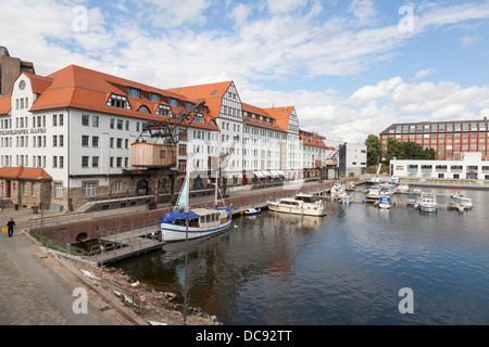 Tempelhofer Hafen, Berlin, Deutschland Stockfoto