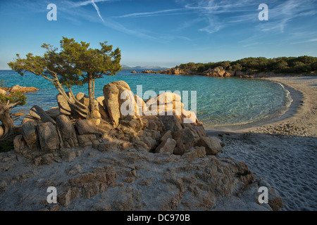 Spiaggia di Capriccioli - Arzachena (Costa Smeralda, Sardinien) Stockfoto