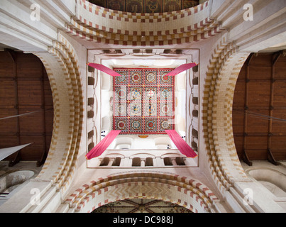 Kathedrale von St Albans in Hertfordshire, England - Interieur Stockfoto