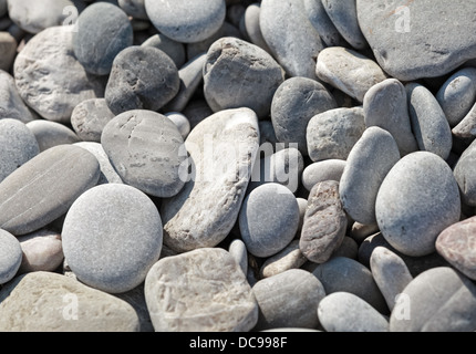 Coastal grauen Steinen Hintergrund Stockfoto