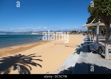 Strand Strand von Cambrils Catalonia Stockfoto