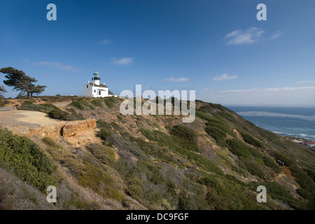 OLD POINT LOMA LIGHTHOUSE POINT LOMA SAN DIEGO KALIFORNIEN USA Stockfoto