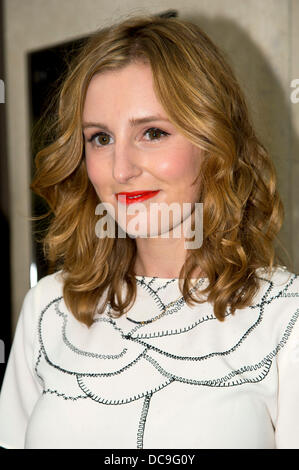 London, UK. 13. Aug, 2013.Laura Carmichael aus der Fernsehserie Downton Abbey zu sehen Ankunft im Mayfair Hotel in London Credit: WFPA/Alamy Live News Stockfoto