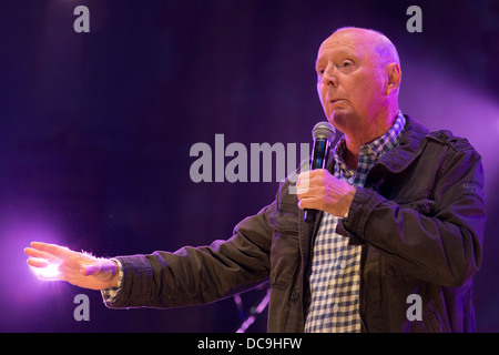 Jaspis Carrott der Fairport Cropredy Convention 2013 Stockfoto