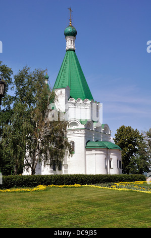 Mihailo - Archangelsky Kathedrale in Nischni Nowgorod, Russland im Sommer Stockfoto