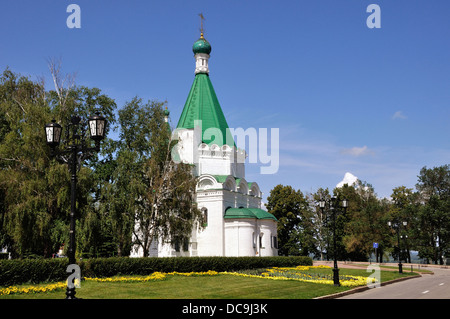 Mihailo - Archangelsky Kathedrale in Nischni Nowgorod, Russland im Sommer Stockfoto