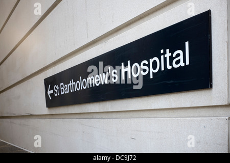 St. Bartholomew Hospital Stockfoto