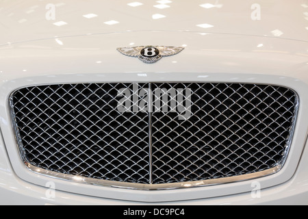 Detail des Bentley Flying Spur Autos, Duty-Free-Bereich, Doha, Katar Stockfoto
