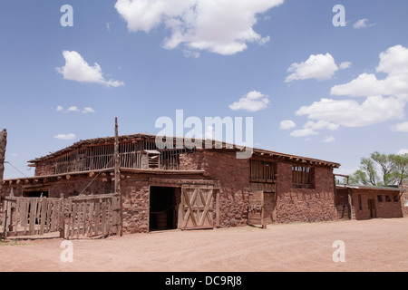 Ganado, Arizona, Vereinigte Staaten von Amerika. Hubell Trading Post. Älteste Handelsposten im Dauereinsatz. Stockfoto