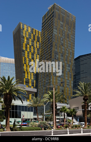 Veer Towers von Helmut Jahn Architects, South Las Vegas Boulevard, Las Vegas, Nevada, USA Stockfoto