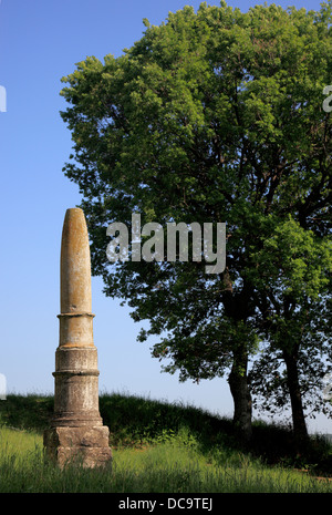 Apollonia, Illyrien, eine antike griechische Stadt in Albanien, Säule für den Gott Apollo Stockfoto