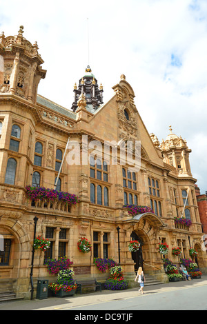 Altes Rathaus, St. Owens Straße, hohe Stadt, Hereford, Herefordshire, England, Vereinigtes Königreich Stockfoto