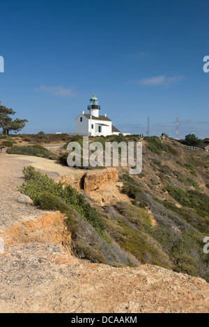 OLD POINT LOMA LIGHTHOUSE POINT LOMA SAN DIEGO KALIFORNIEN USA Stockfoto