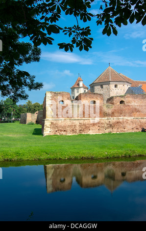 Die Fagaras Festung in Grafschaft Brasov, Rumänien. Stockfoto