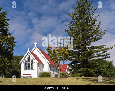 Dh St. James Kirche KERIKERI NEUSEELAND Historischen kolonialen Anglikanische Kirche Bucht der Inseln keri Keri Stockfoto