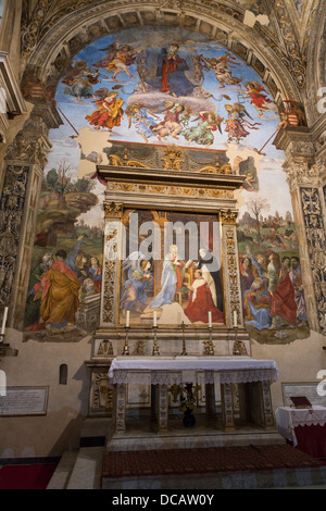 Die Carafa Kapelle Santa Maria Sopra Minerva Kirche, Rom, Italien Stockfoto