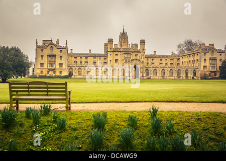 Str. Johns Hochschule, Cambridge Stockfoto