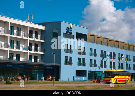 Spa Hotel Meri in Sadam den Hafen Kuressaare Stadt Saaremaa Insel Estlands Nordeuropa Stockfoto