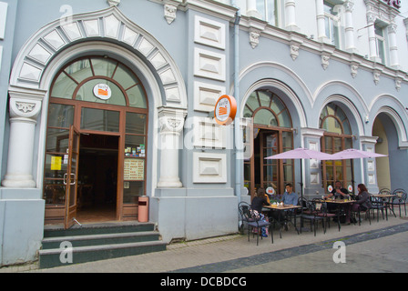 Gusto Pfannkuchen Restaurant Altstadt Vilnius Litauen Europa Stockfoto