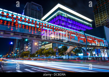 Stadtbild in Taipeh, Taiwan. Stockfoto