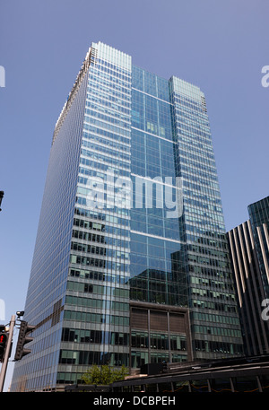 Barclays plc ein Churchill Platz Canary Wharf London England UK Stockfoto