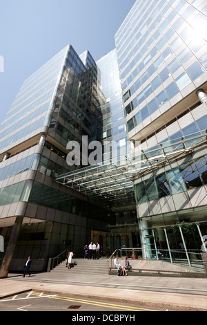 25 Nord Kolonnade Hauptsitz von Finanzgebaren Behörde Canary wharf London England UK Stockfoto