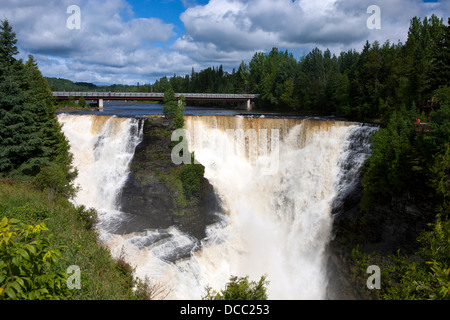 Kakabeka Falls, Wasserfall auf dem Kaministiquia River, Ontario, Kanada Stockfoto