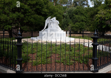 Engel der Trauer Statue, Stanford, California, Vereinigte Staaten von Amerika Stockfoto