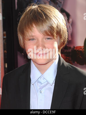 Dakota Goyo Los Angeles-premiere von "Real Steel" in Universal City Walk Kinos Hollywood, Kalifornien - 02.10.11 statt Stockfoto