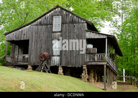 Tennessee, Hurricane Mills, Loretta Lynn Ranch. Neu erstellt Butcher Holler Kentucky nach Hause wo Loretta aufgewachsen. Stockfoto